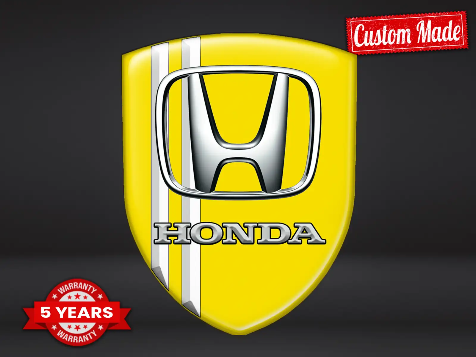 Honda Emblèmes Auto Perso Style Max Durable Pro Édition